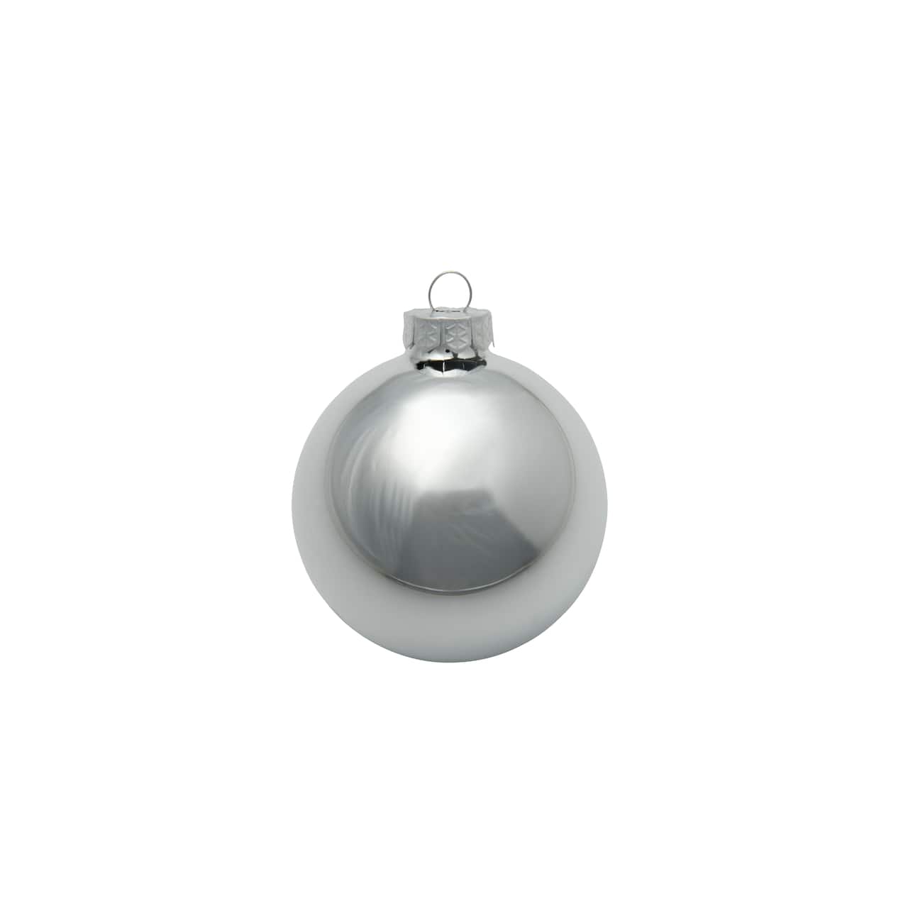 Whitehurst 8ct. 3.25" Shiny Glass Ball Ornaments